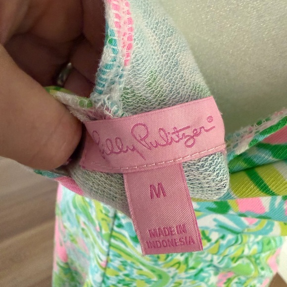 Lilly Pulitzer Pink and Green Patterned Dress - Picture 4 of 4